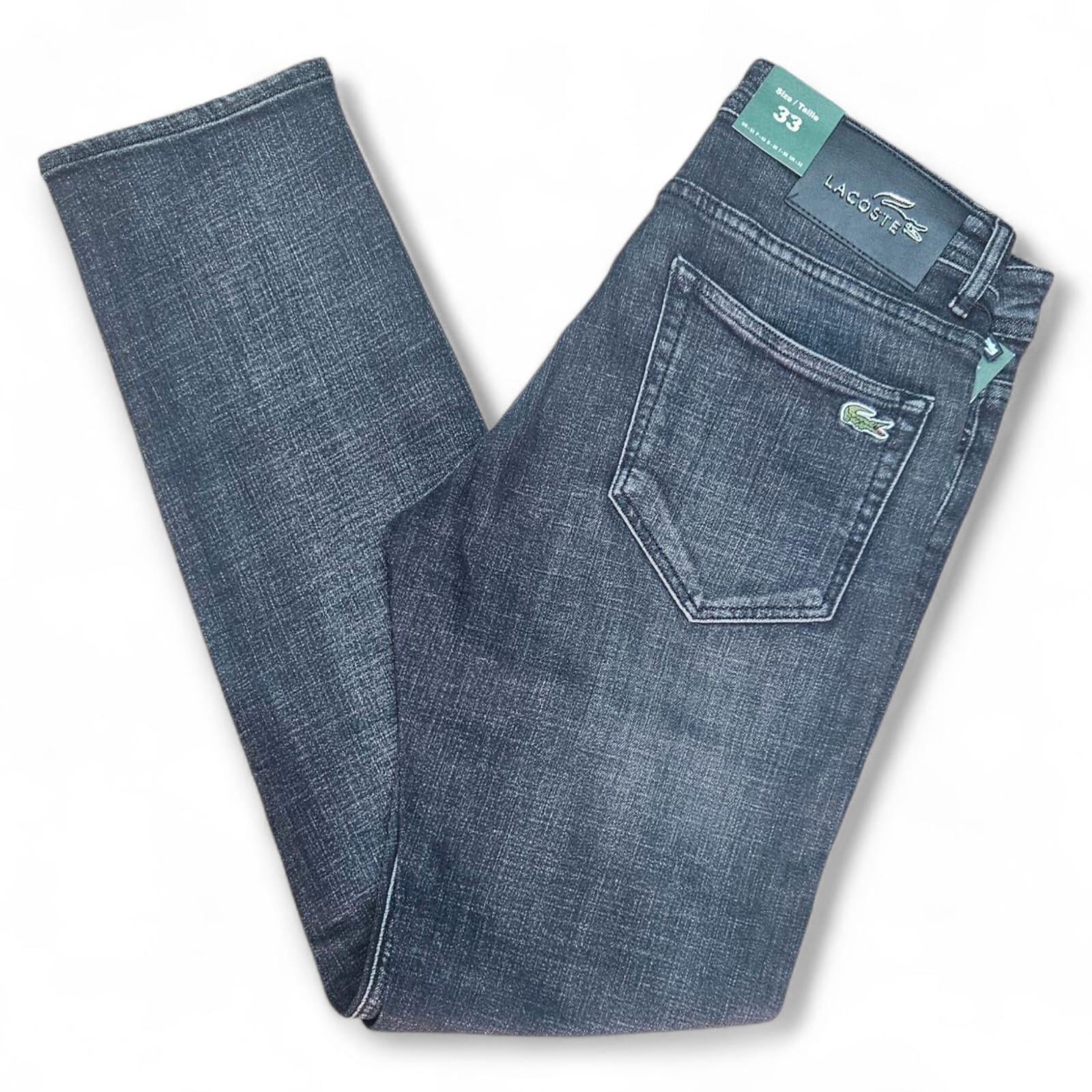 Jean LACOSTE  Coupe Normal  ref-LC908 Gris Noir