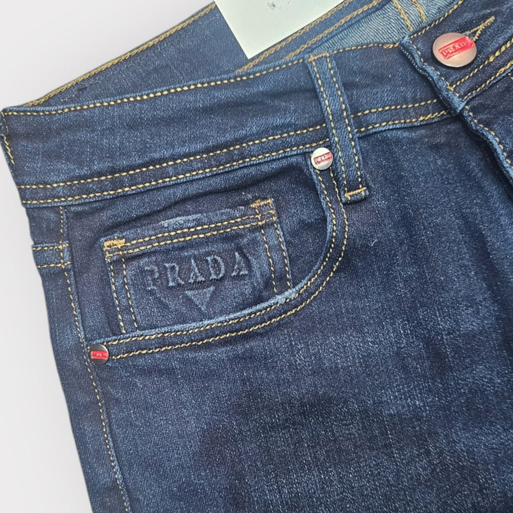 Jean PRADA Coupe Normal  ref-Pd907 Bleu