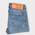 Jean DS02 Coupe SLIM  ref-DS02 Bleu