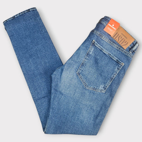Jean DS02 Coupe SLIM  ref-DS02 Bleu