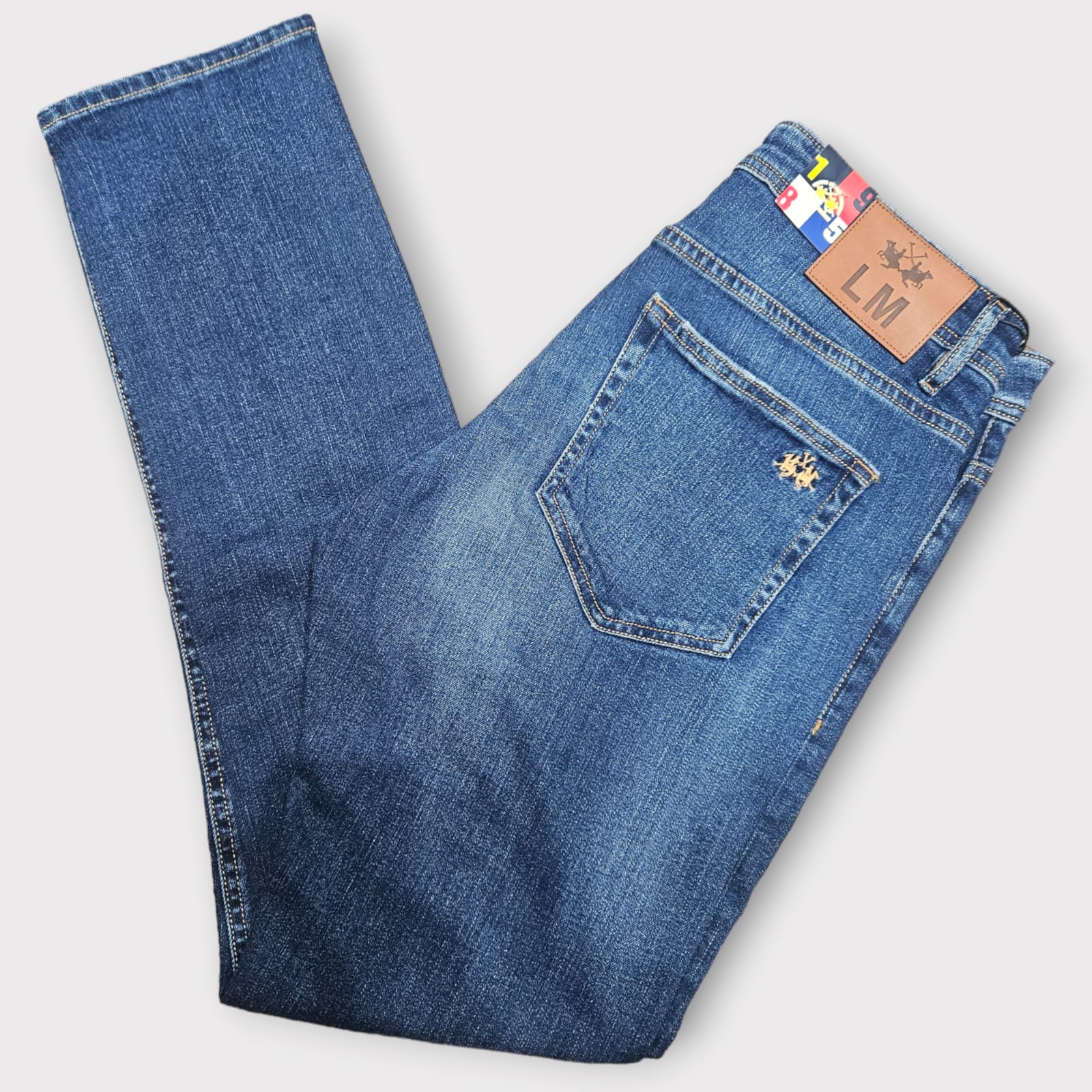 Jean LAMARTINA  Coupe Normal  ref-LM914 BLEU