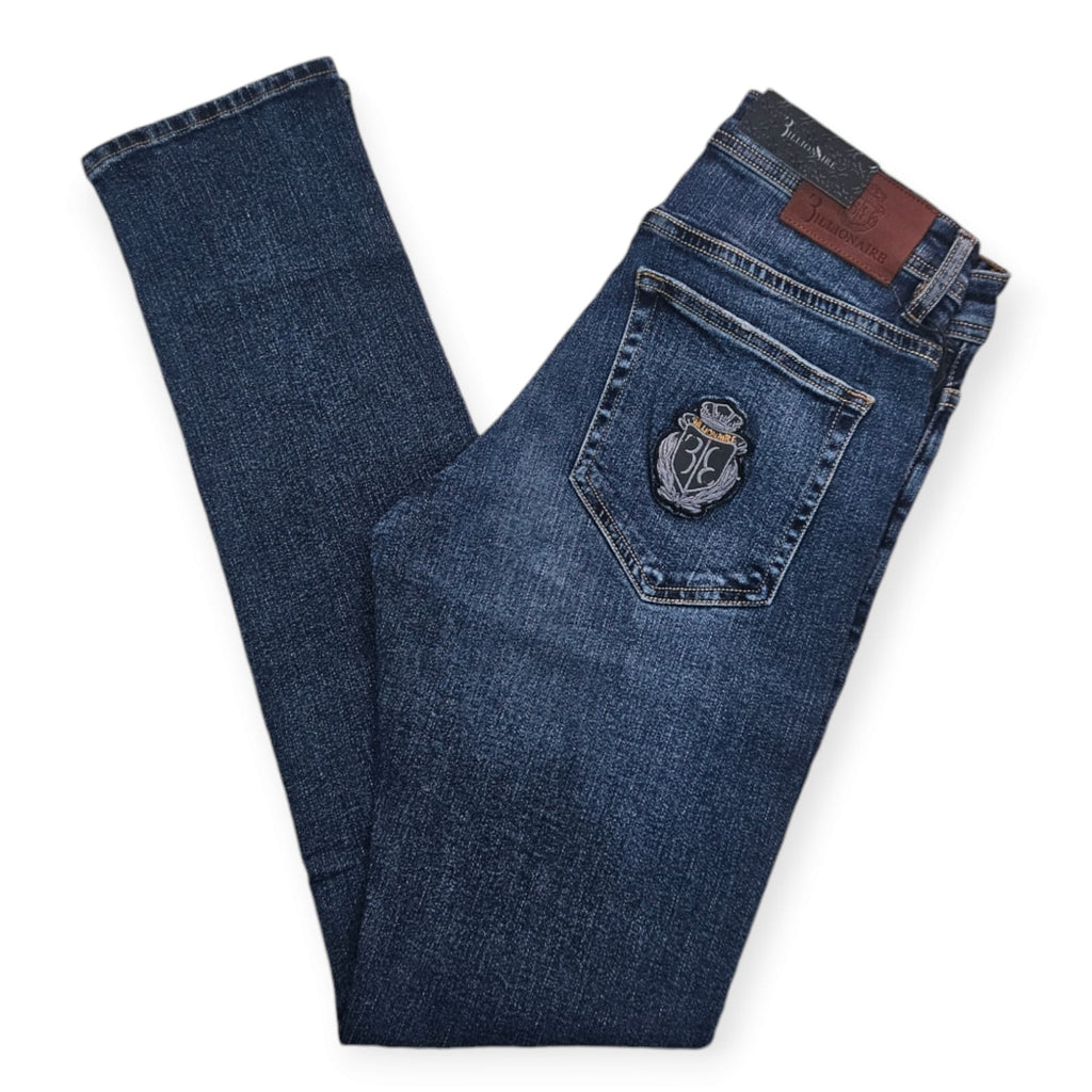 Jean BILLIONAIRE  Coupe Normal  ref-BL990 BLEU
