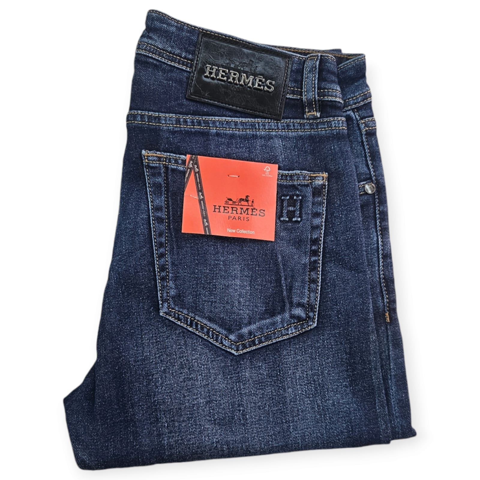 Jean HERMES  Coupe Normal  ref-HR921 BLEU