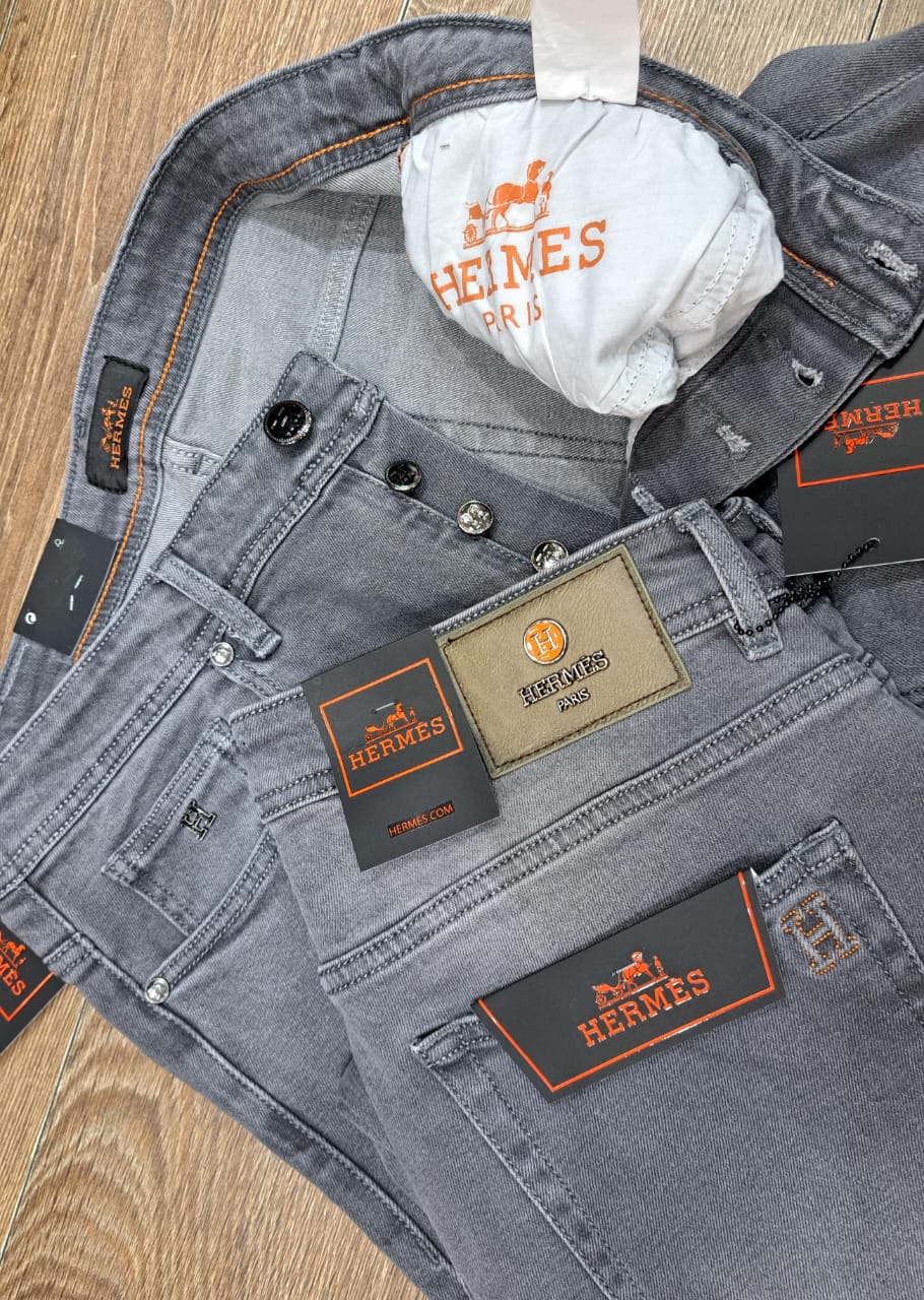 Jean Hermes Coupe Normal ref-HR0105 GRIS