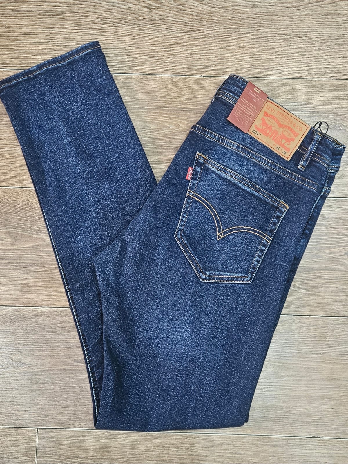Jean LEVIS Coupe Normal ref-L501 BLEU Delavé