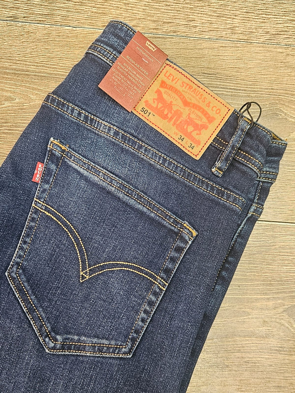 Jean LEVIS Coupe Normal ref-L501 BLEU Delavé