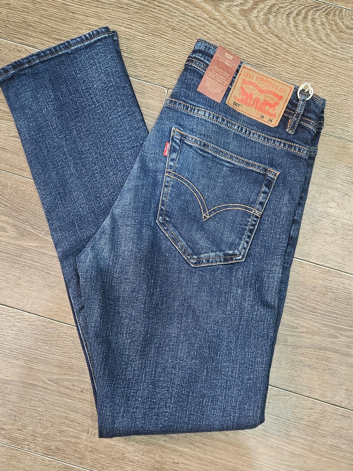 Jean LEVIS Coupe Normal ref-L501 BLEU Delavé clair