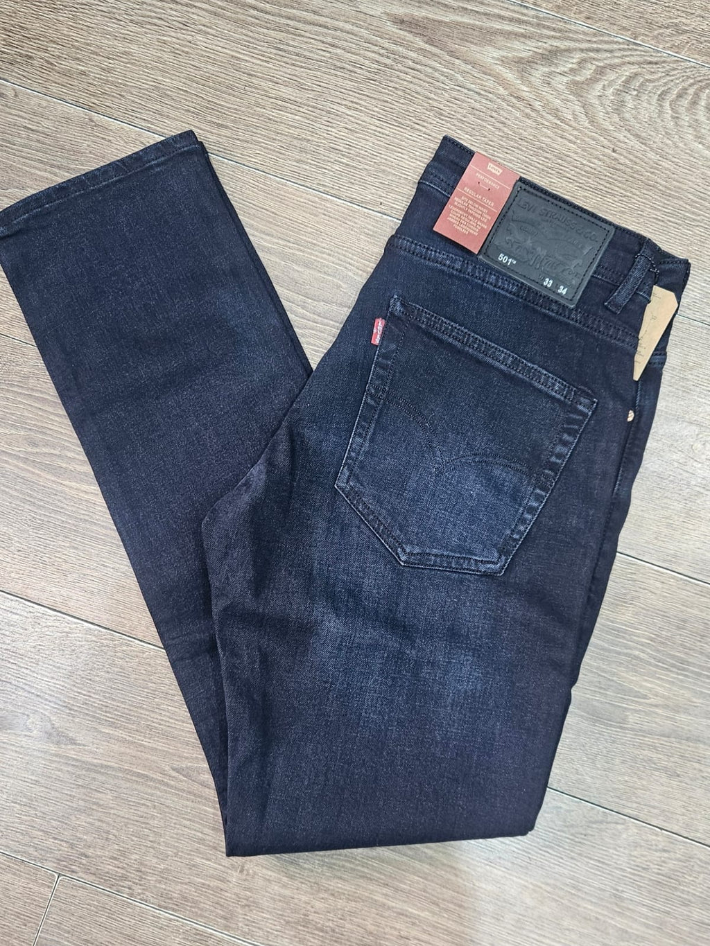 Jean LEVIS Coupe Normal ref-L501 Bleu Petrole foncé