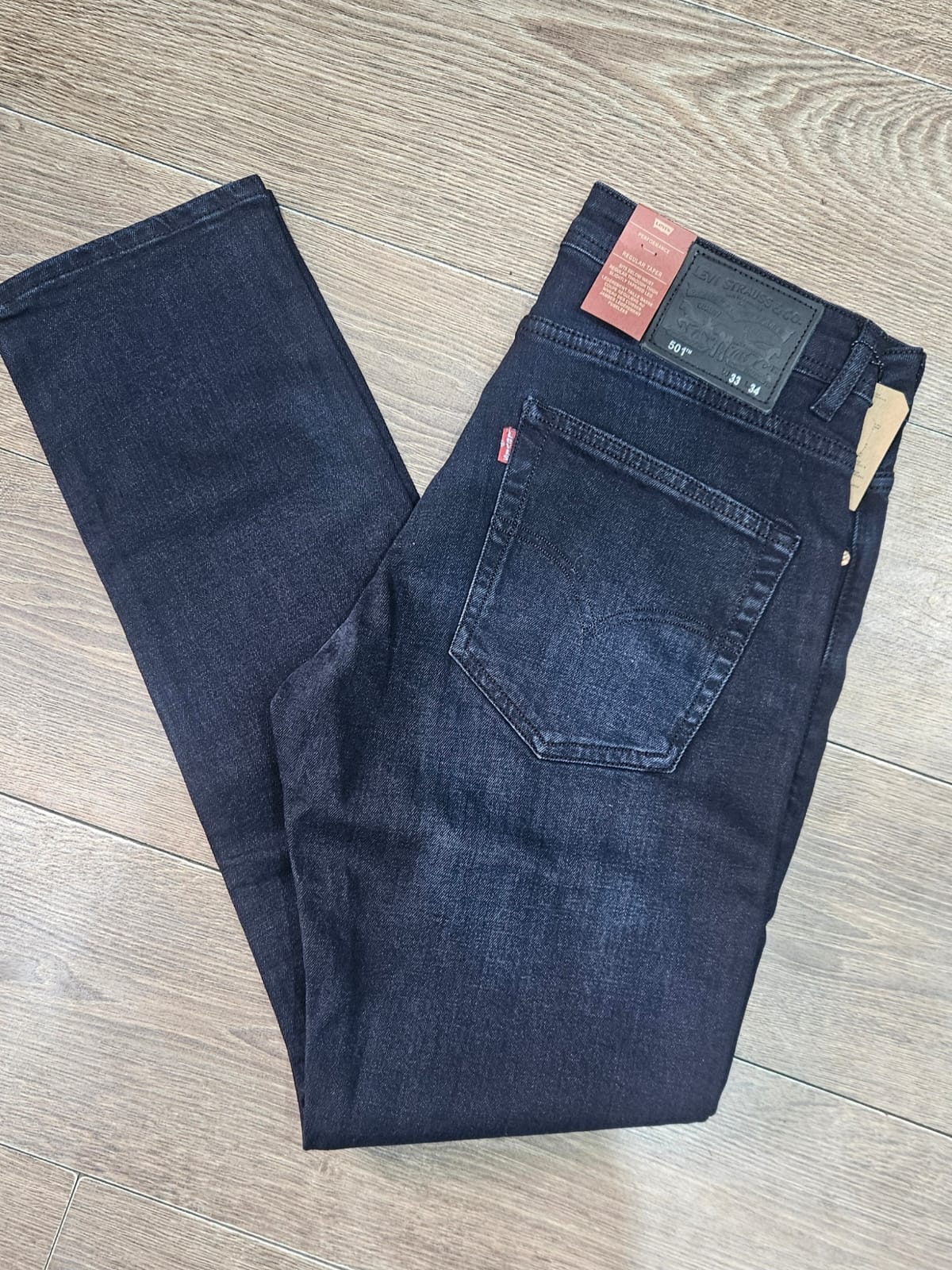 Jean LEVIS Coupe Normal ref-L501 Bleu Petrole foncé