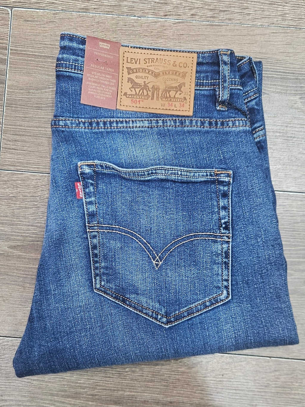 Jean LEVIS Coupe Normal ref-L501 Bleu Clair