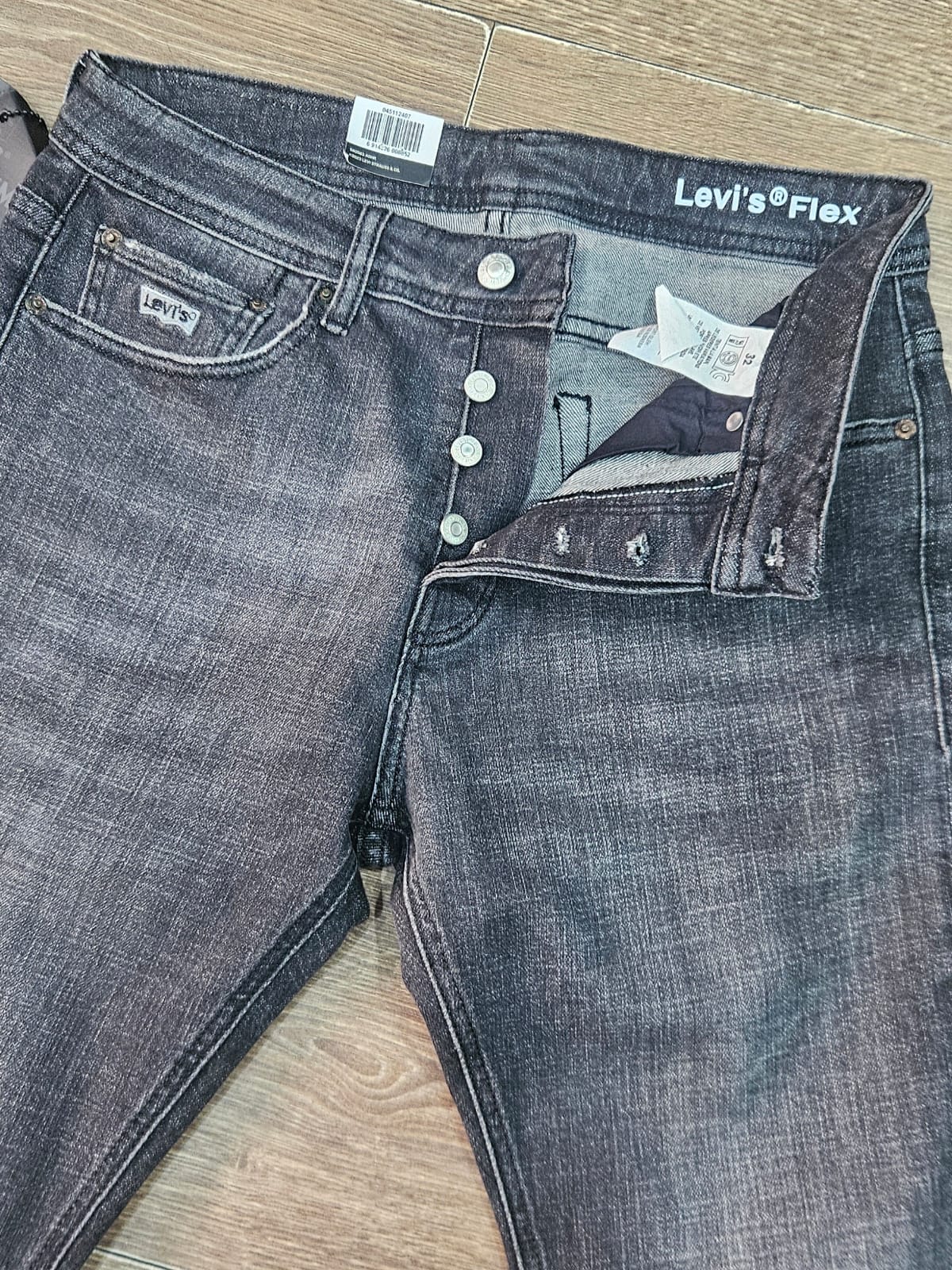 Jean LEVIS Coupe Normal ref-L501 Gris Noir