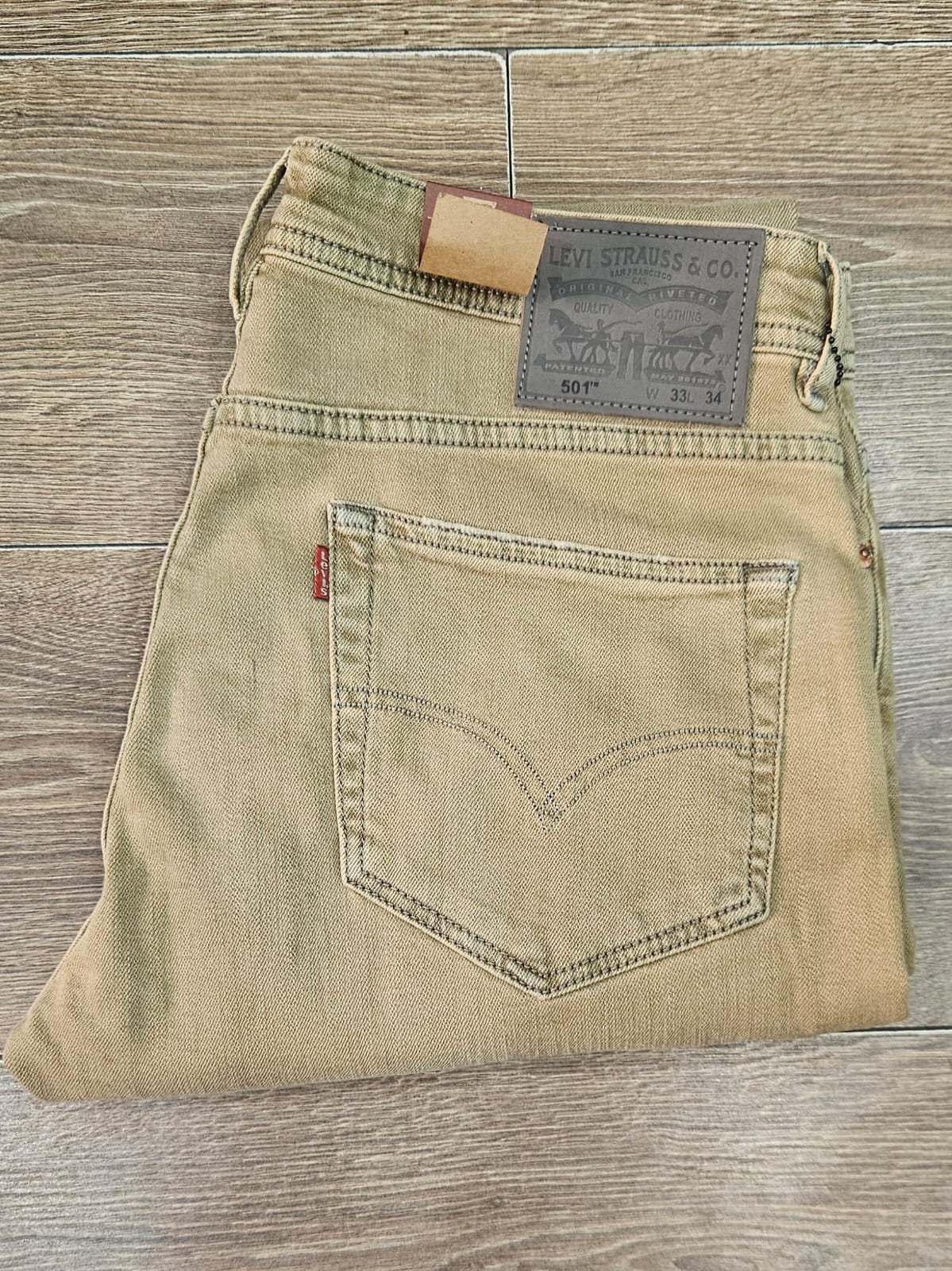 Jean LEVIS Coupe Normal ref-L501 Beige