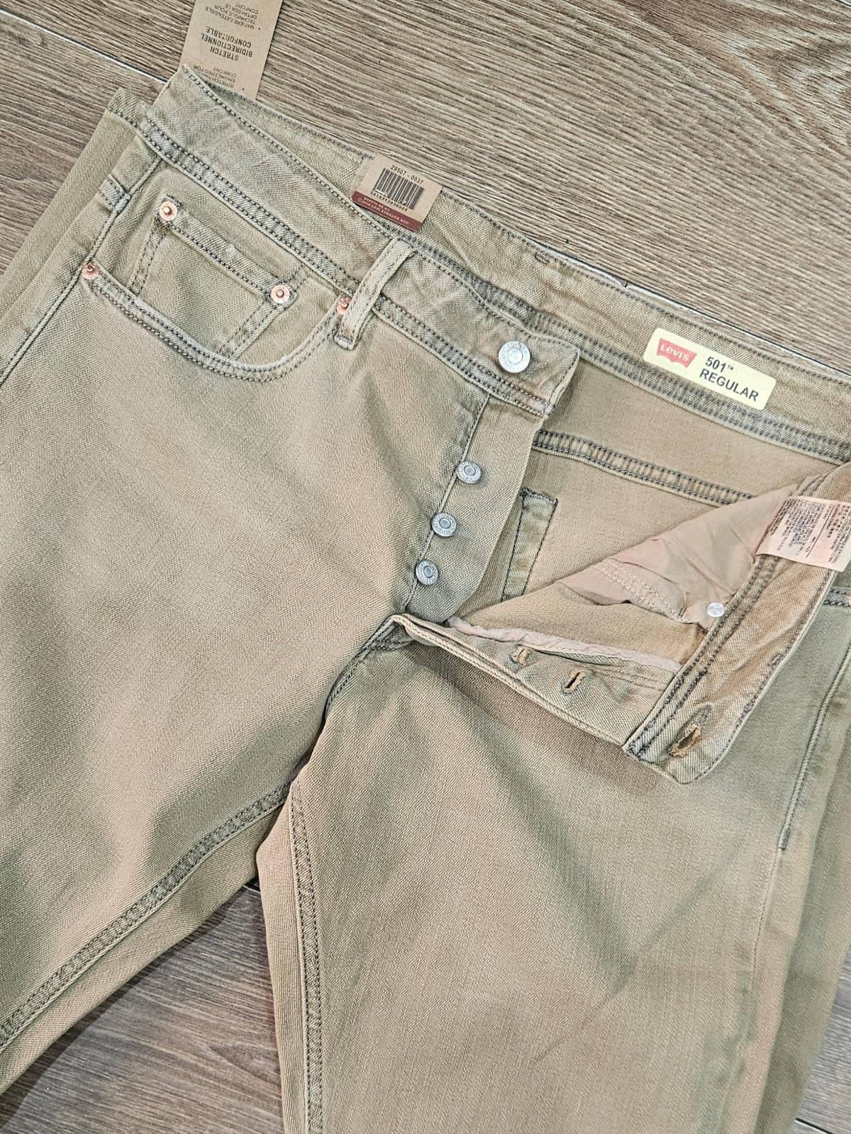 Jean LEVIS Coupe Normal ref-L501 Beige